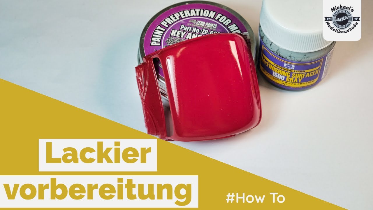 Wie du Bauteile fürs lackieren vorbereiten solltest - How To