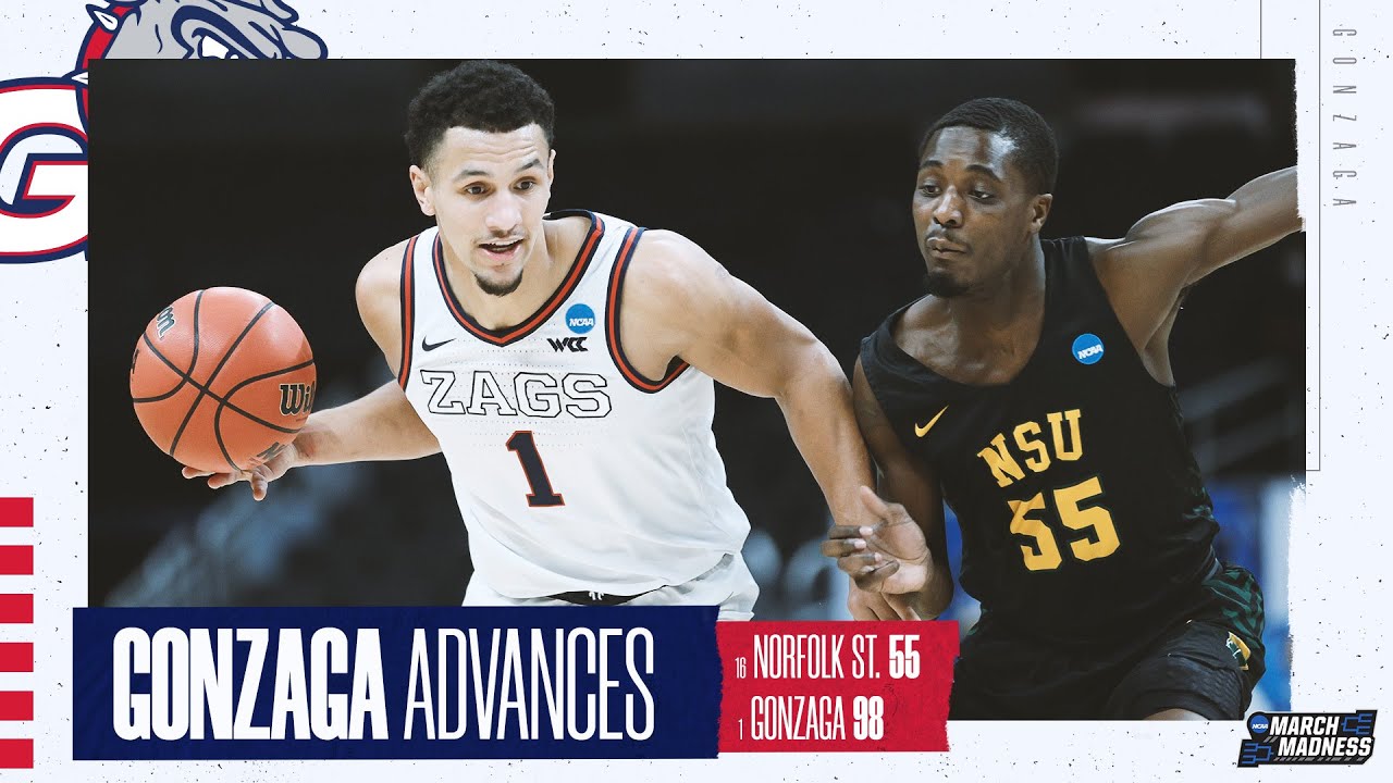 Gonzaga vs. Norfolk State - First Round NCAA tournament extended highlights