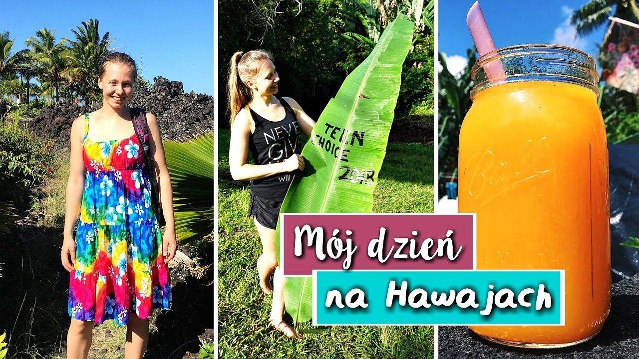Dzień z mojego życia na HAWAJACH // Plaża, Jedzenie & Praca