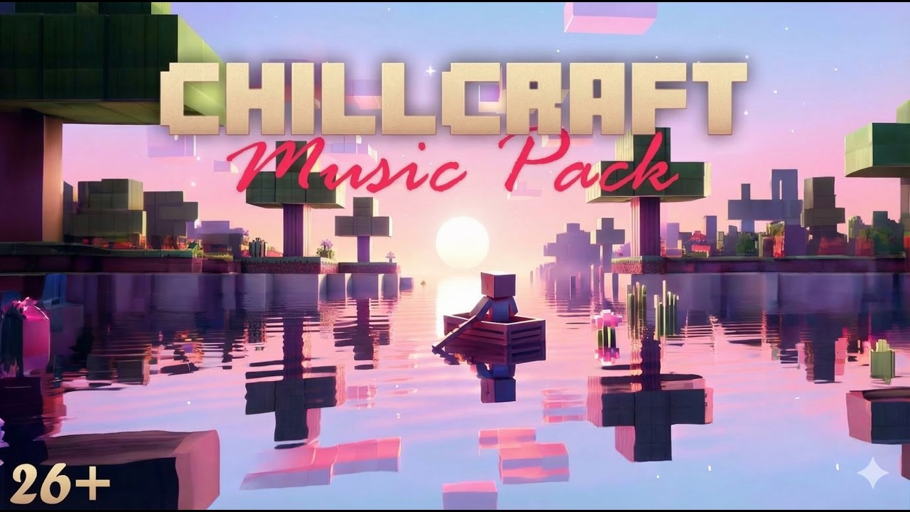 Lo-fi Custom Music Pack For Minecraft Bedrock & PE 26+ | ChillCraft Music Pack Texture Pack