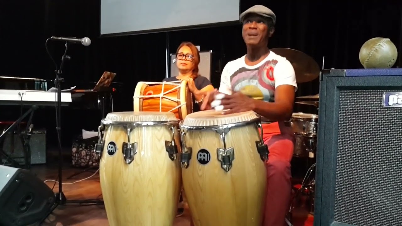 Clinica Musical de Folklore Dominicano, con el gran maestro musico Juan de la Cruz 