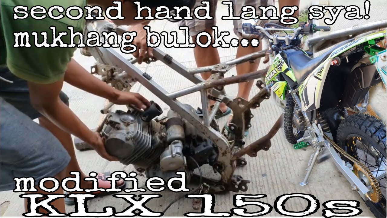 DISASSEMBLED KLX 150s|MODIFIED KLX 150s