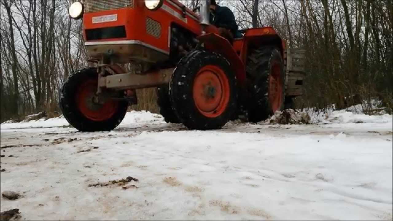 Zetor 4712 with trailer (GoPro)