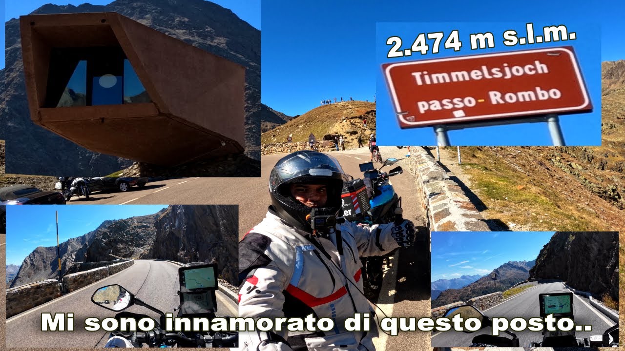 Passo del Rombo in Moto Timmelsjoch