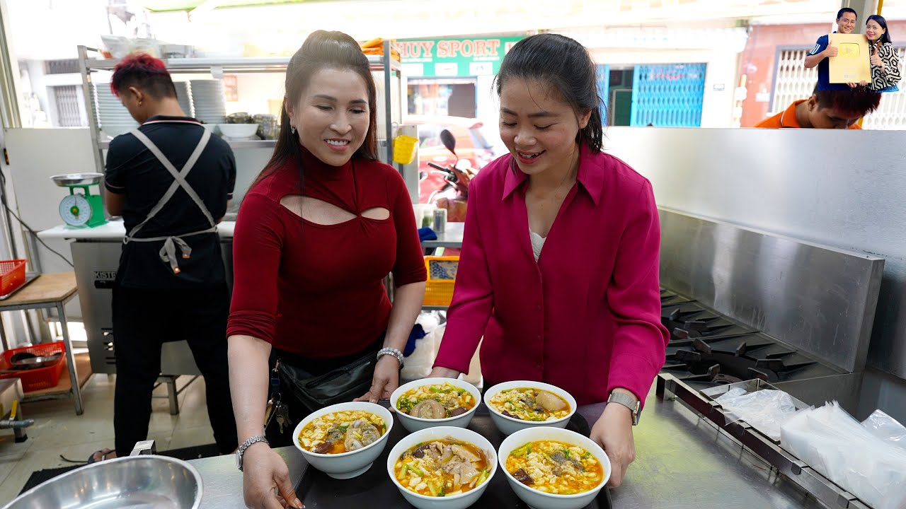 Không Ngờ Chị My là Chủ quán Bánh Canh Cua Hai Dậu gia truyền 4 đời hơn 40 năm siêu ngon ở Sài Gòn