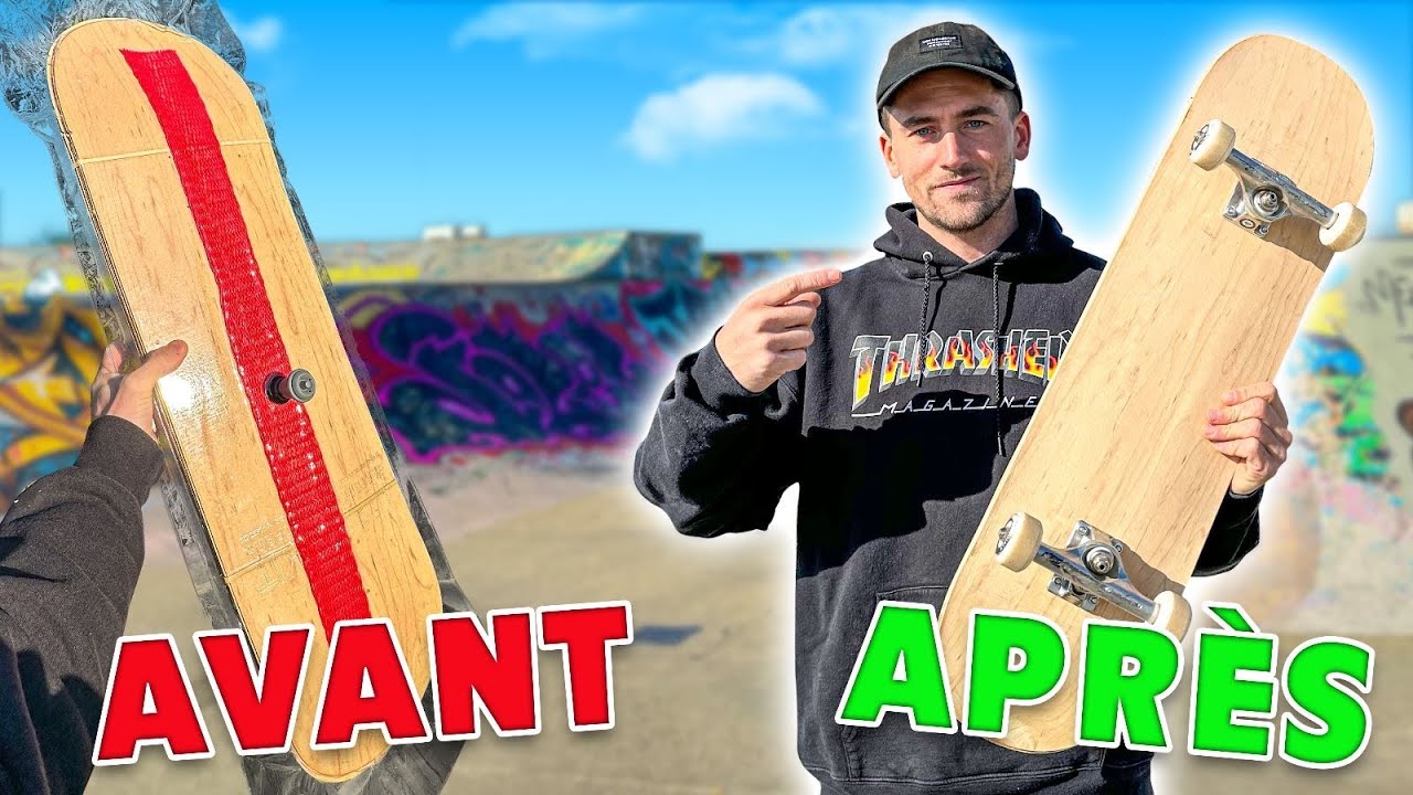 FABRIQUER UN SKATE CHEZ SOI, C'EST POSSIBLE ?