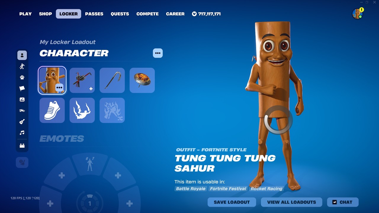 Fortnite *LEAKED* Skins & Emotes (BRAINROT, ADAM SMASHER, FREE REWARDS)