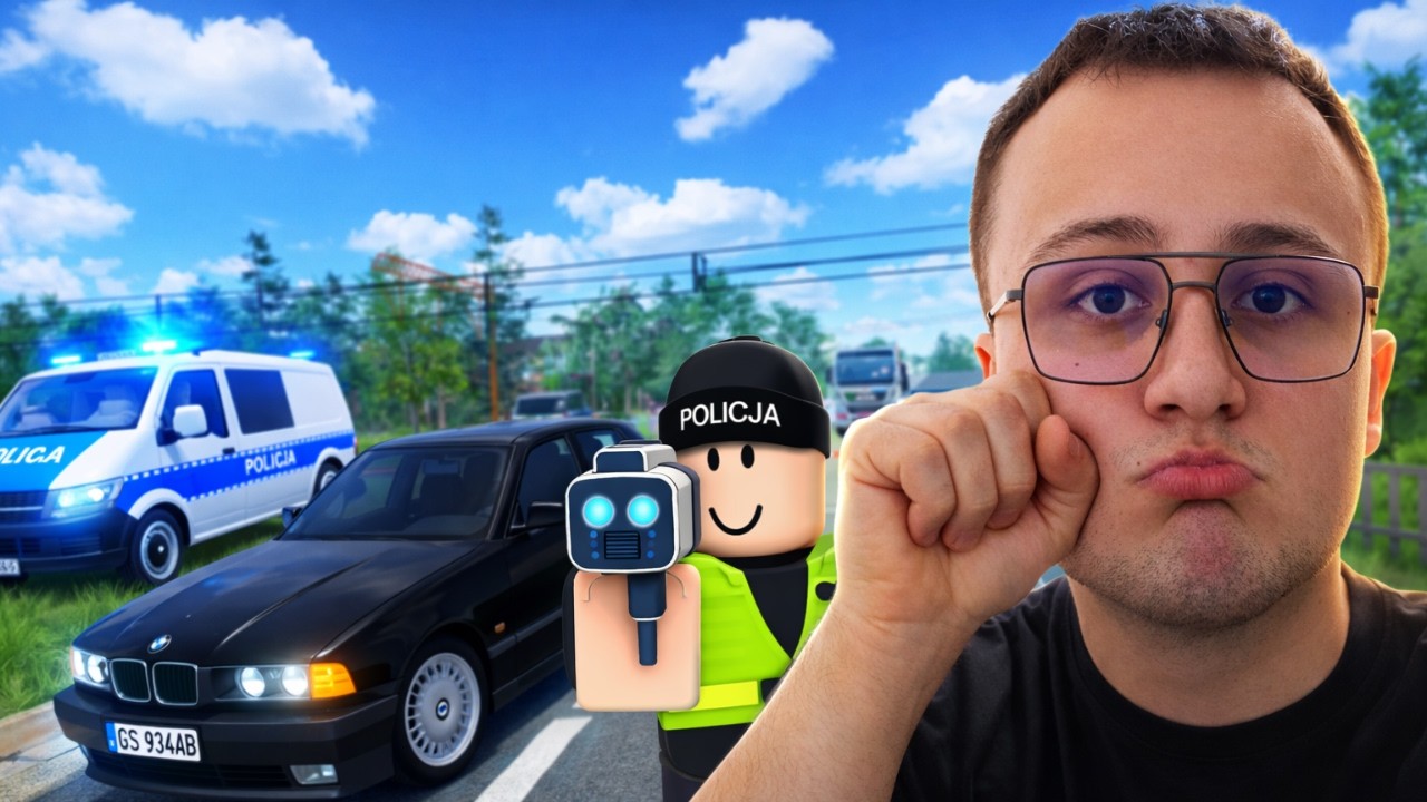 STRACIŁEM PRAWO JAZDY w Polish Car Driving Roblox