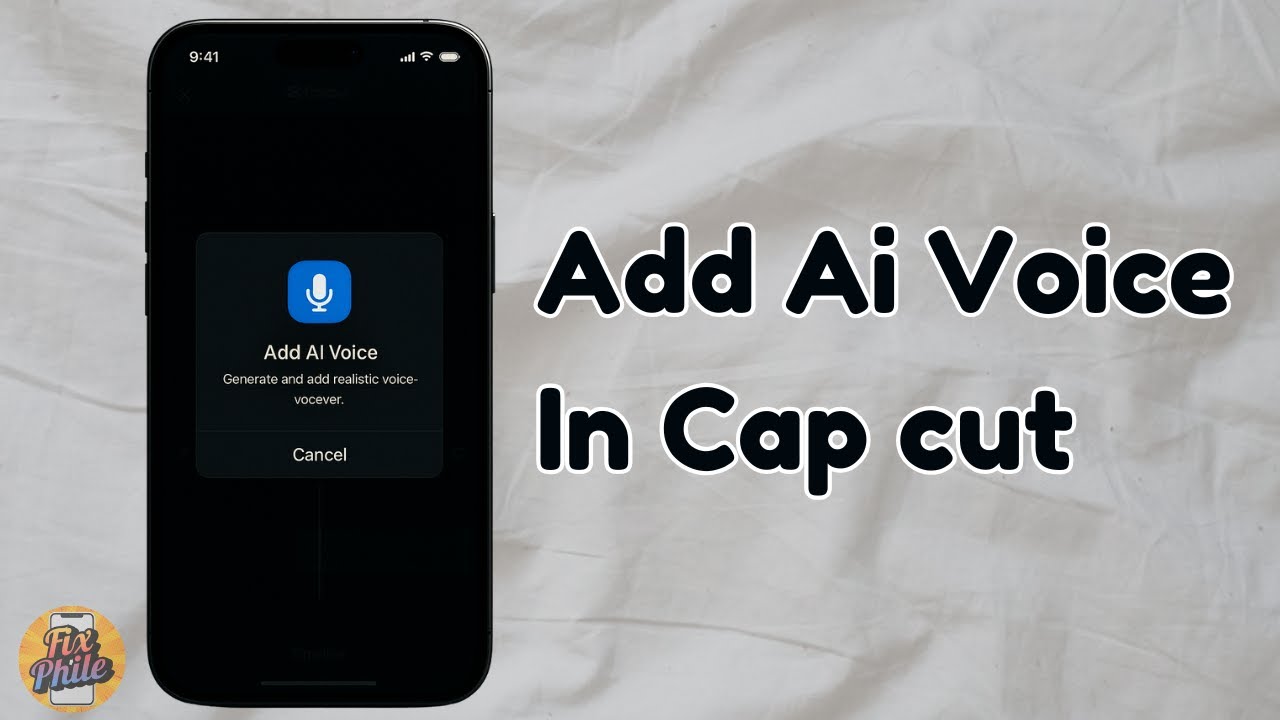 Add AI Voice to Video in CapCut (2025 Tutorial for iPhone & Android)