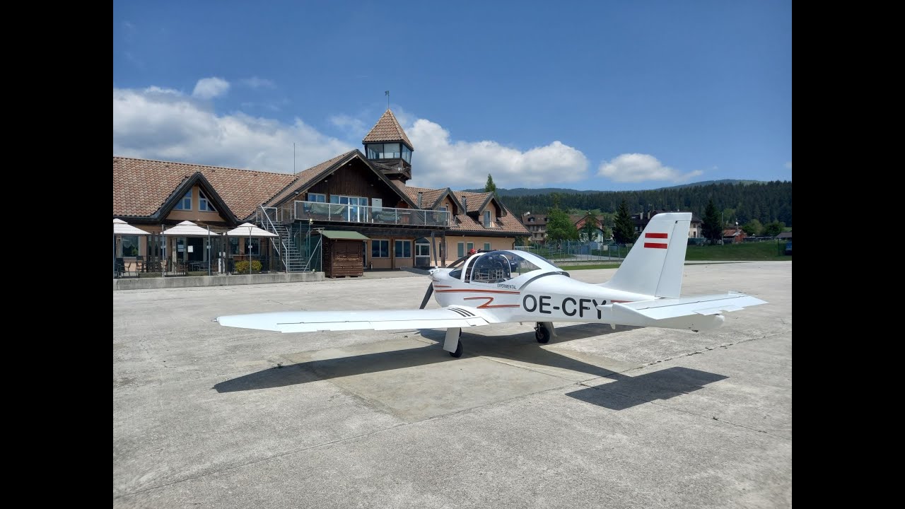 VFR Flug Wels - Asiago (HB 207 Alfa)