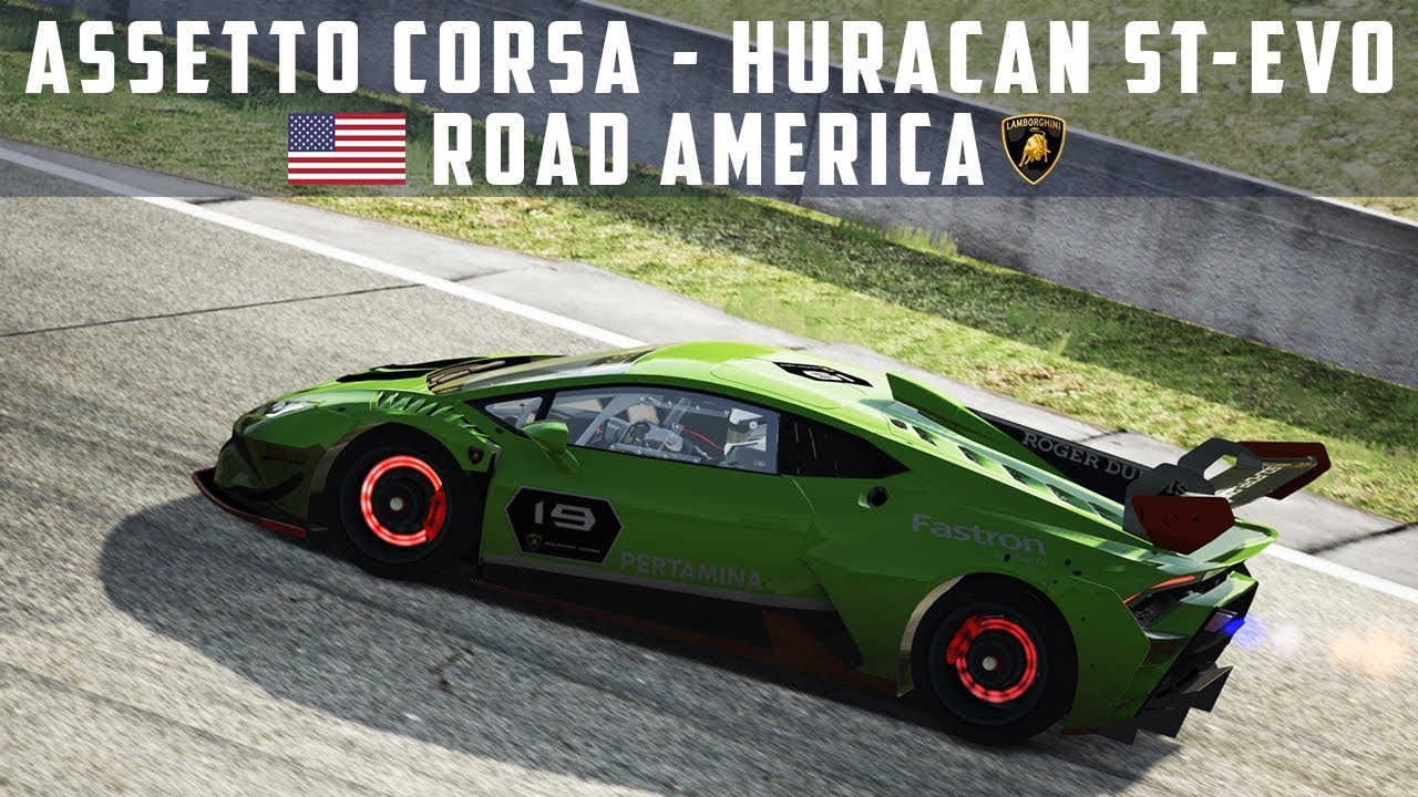 Assetto Corsa - Huracan Super Trofeo EVO @ Road America