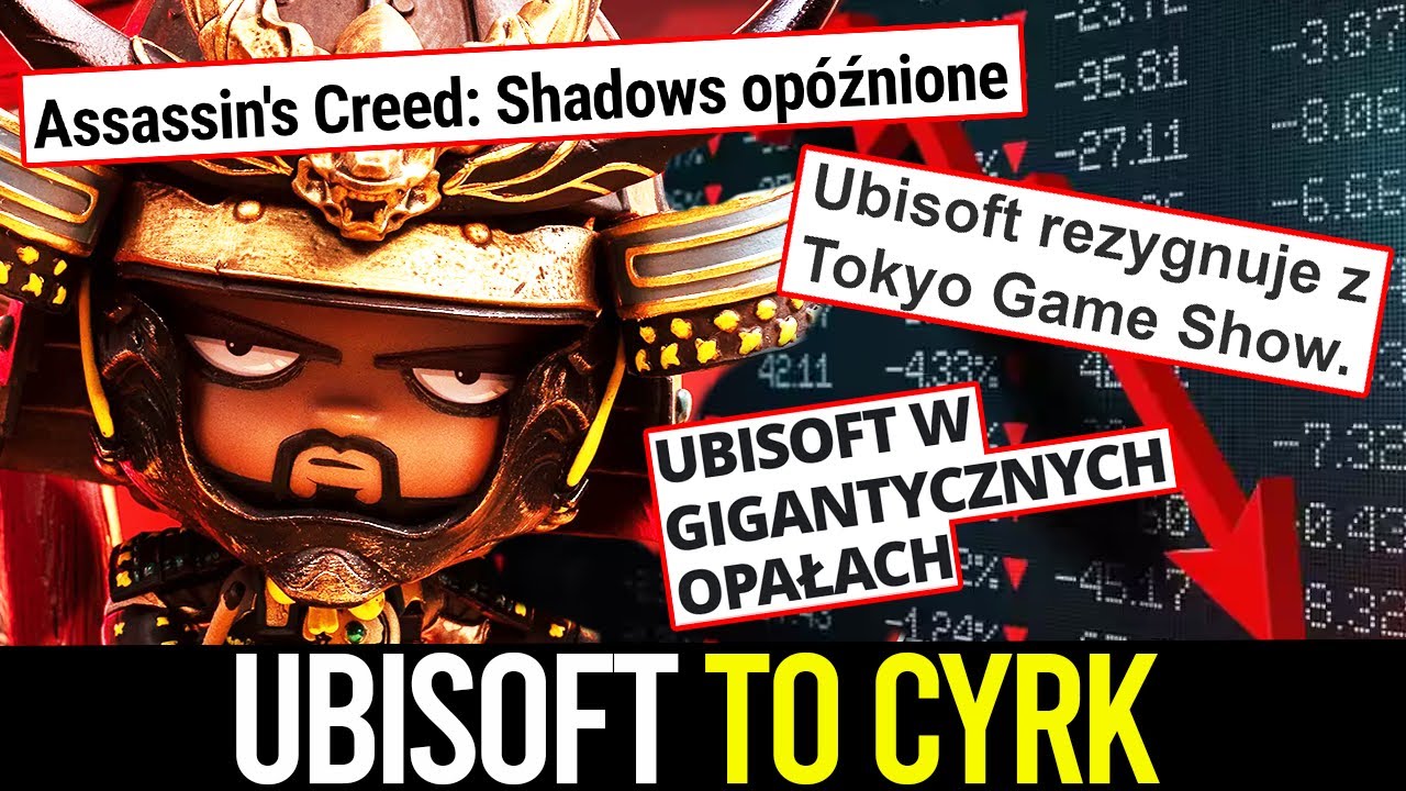 TO JUŻ JEST CYRK 😆 UBISOFT OPÓŹNIA Assassin's Creed Shadows i ZNOWU ZRAŻA JAPOŃCZYKÓW