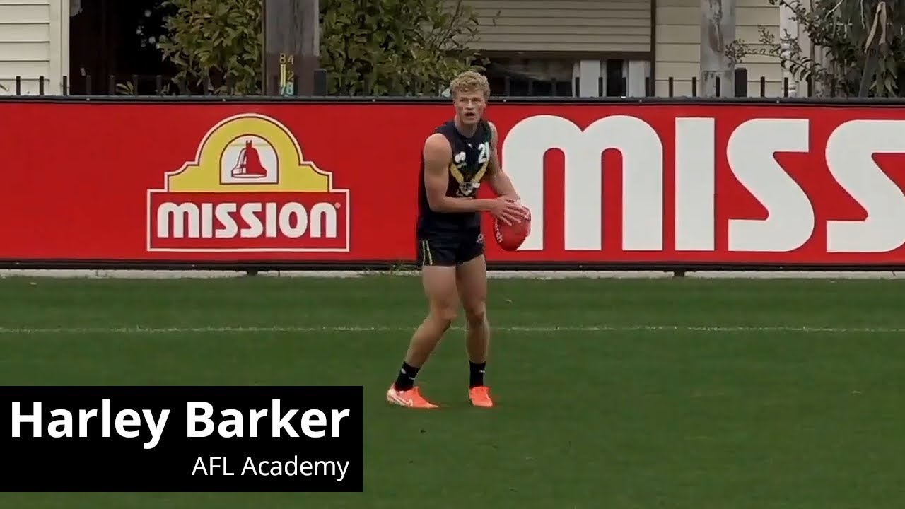 Harley Barker - AFL Academy Game 2