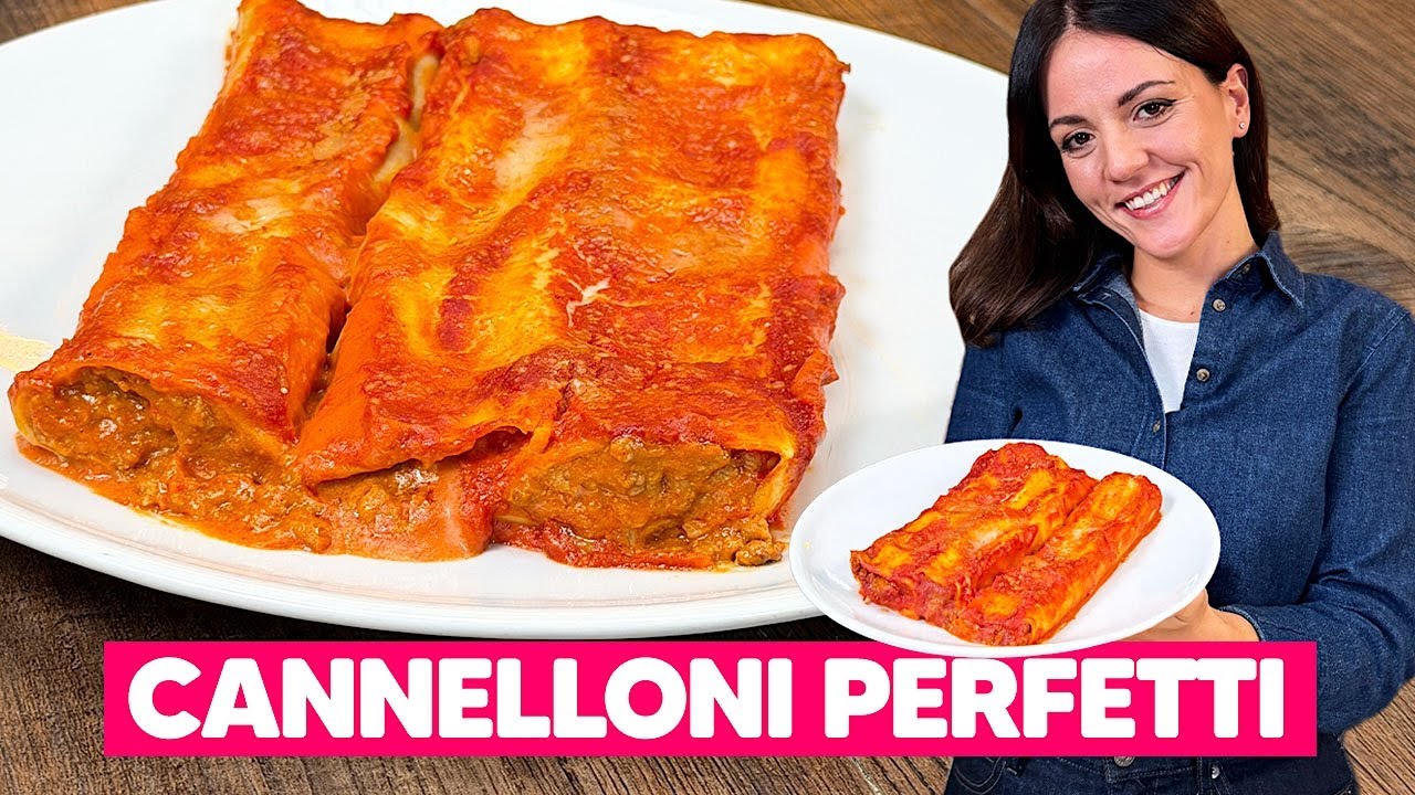 CANNELLONI: la RICETTA PERFETTA per i giorni di festa ❤️
