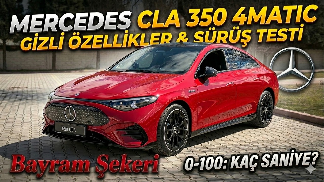 Mercedes CLA 350 4matic 2026 / Mercedes Çıtayı Arşa Çıkartmış!