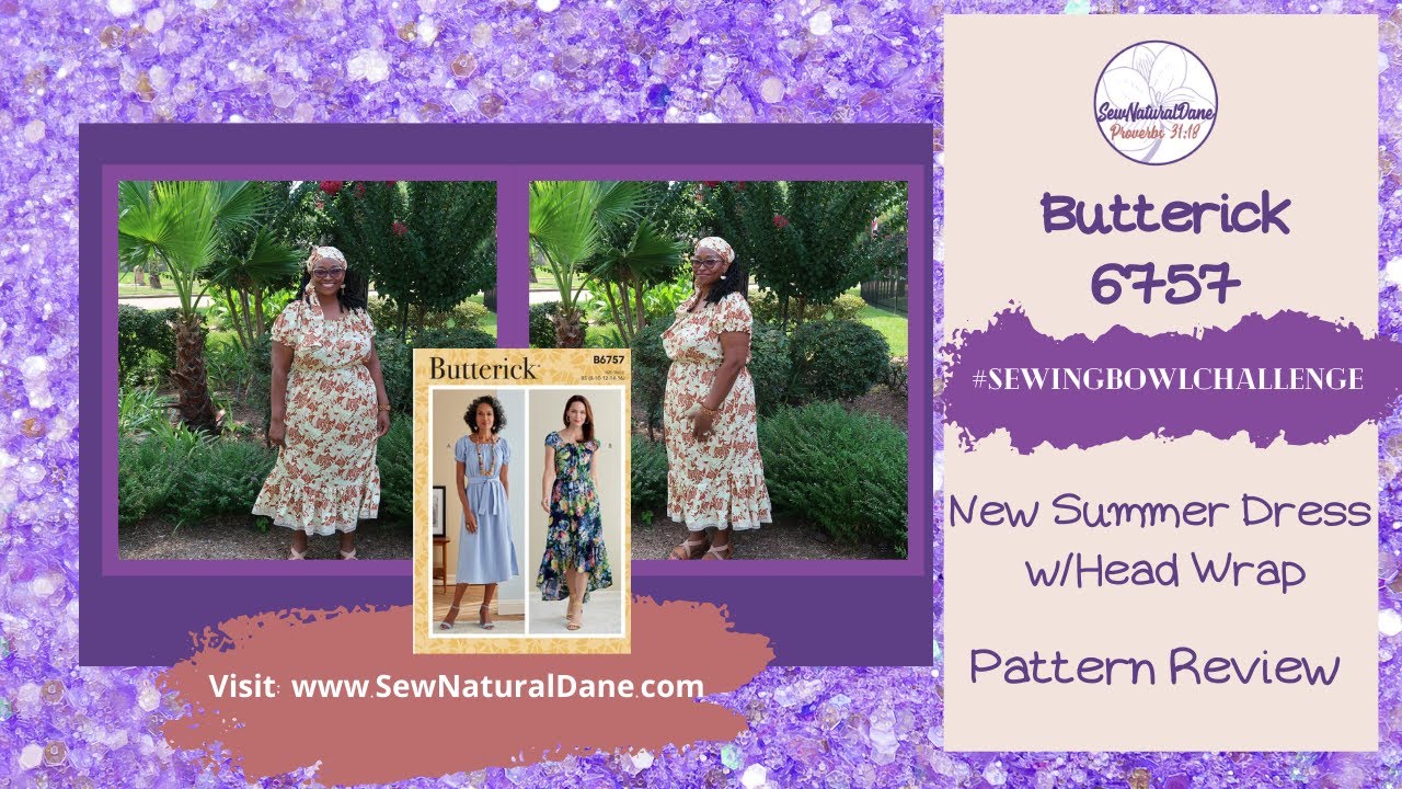 [519]Horse Prints~Butterick 6757 Summer Dress|#SewingBowlChallenge