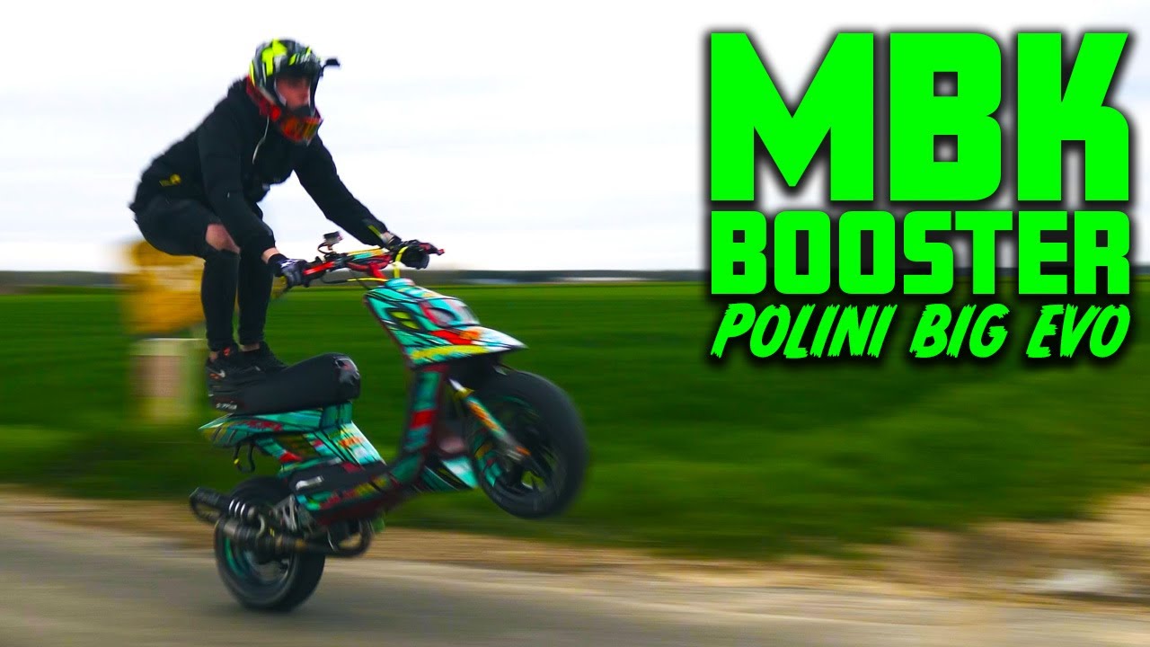 MBK BOOSTER AGACE EN POLINI BIG EVO 😈💚 Feat @Smdpofficiel J'essaye ta brêle épisode XI