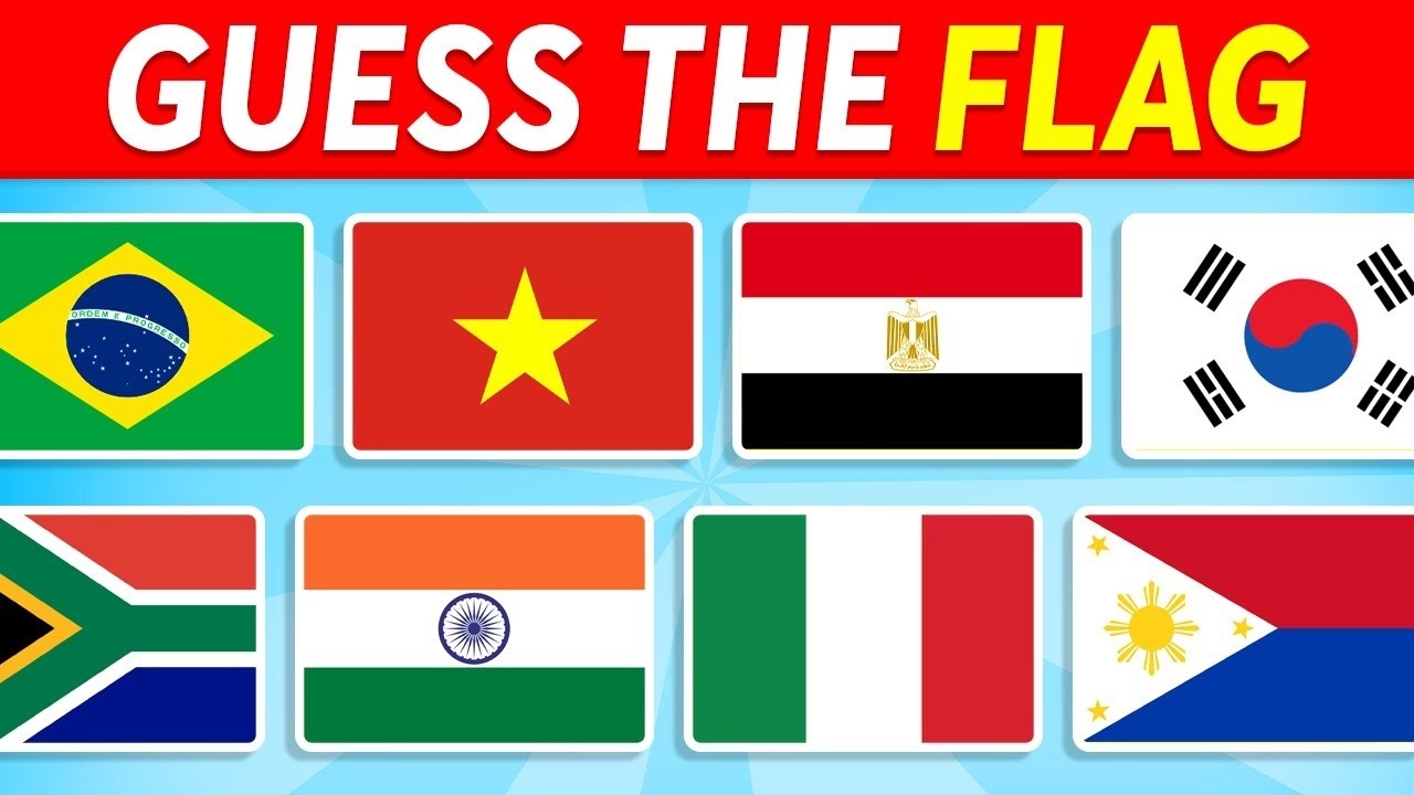 Can You Guess the Country by Its Flag? 🌍 | Easy to Impossible Flag Quiz Challenge!