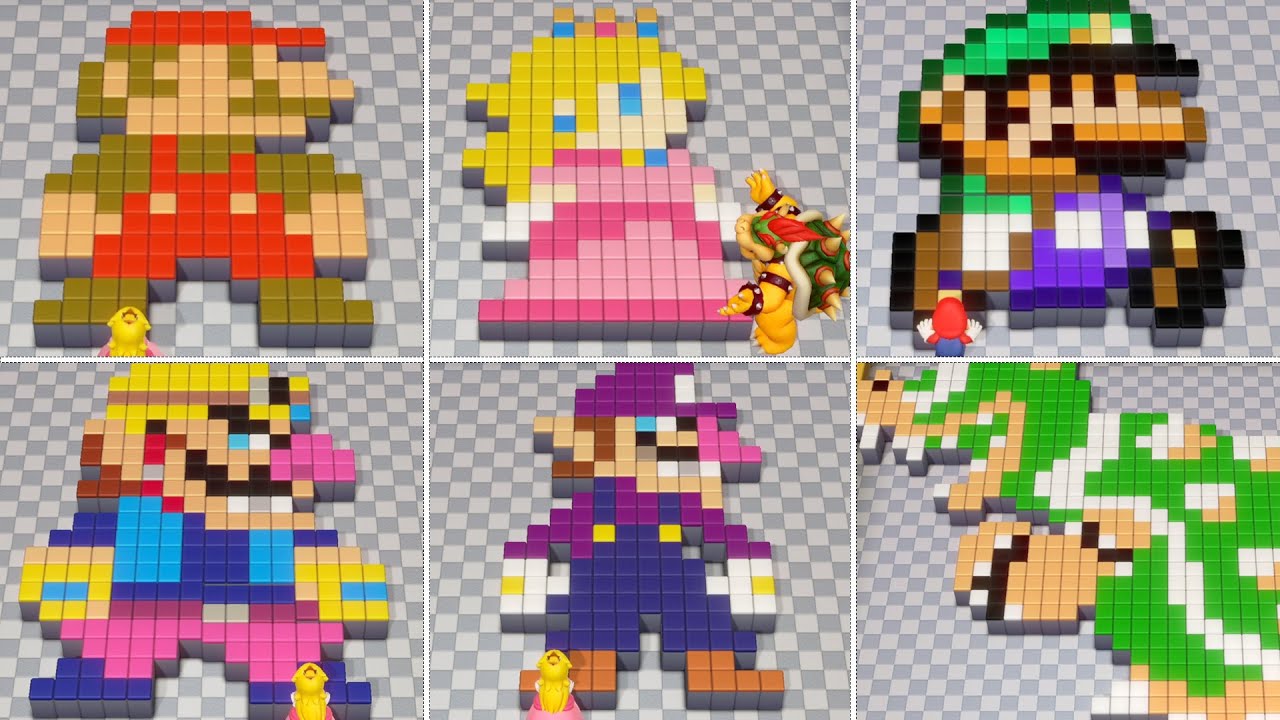 Super Mario Party All Stages in Puzzle Hustle