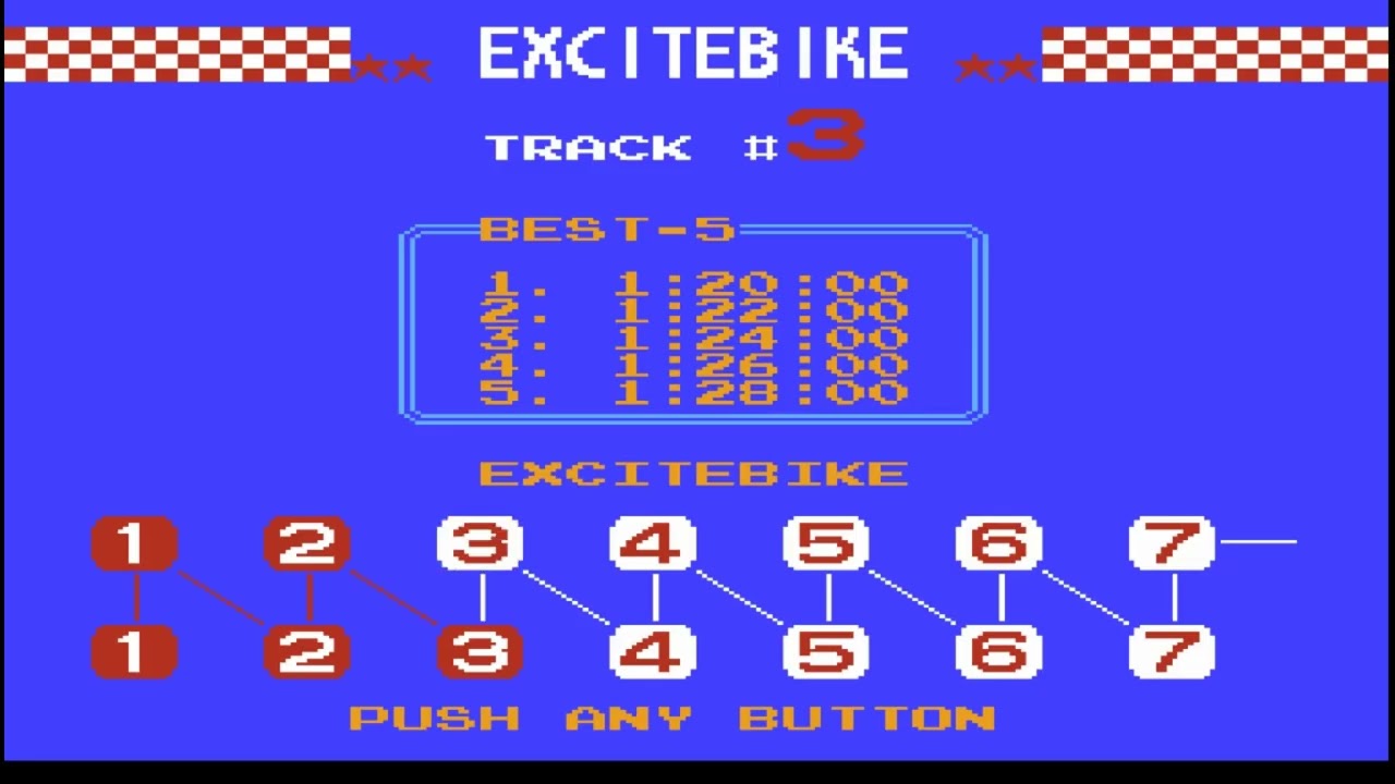 Vs.ExciteBike FDS Gameplay