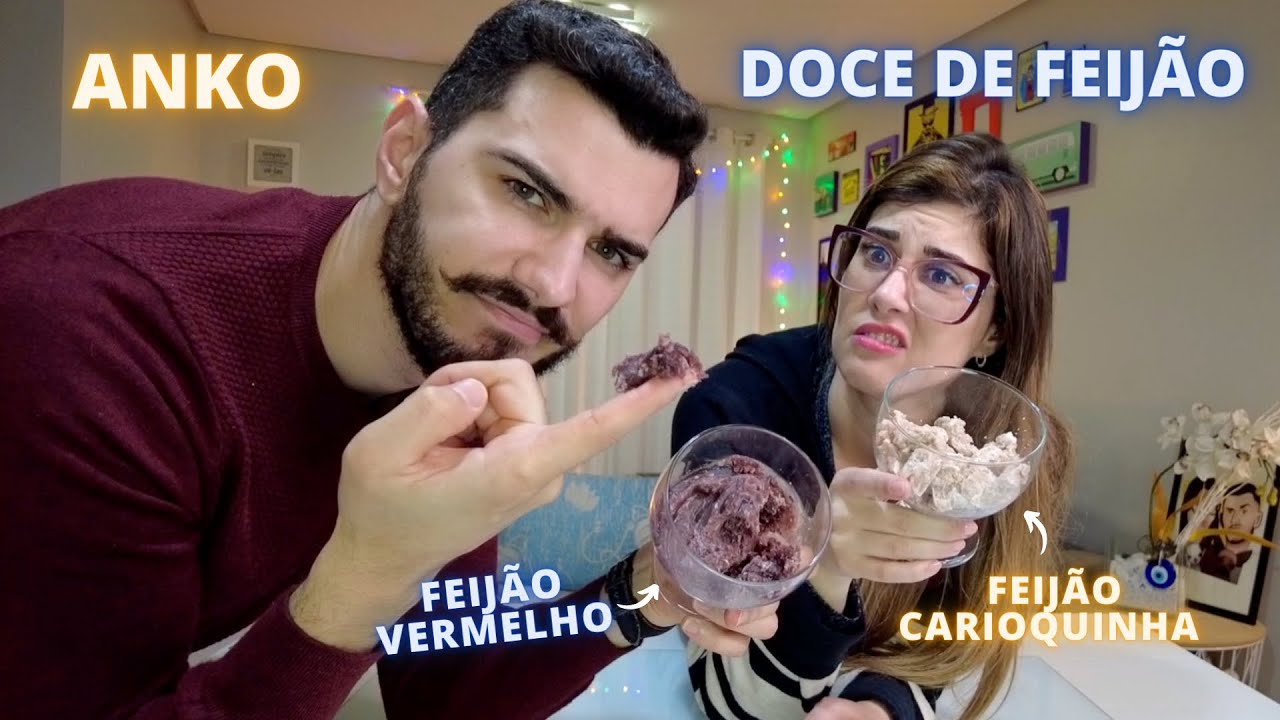 Provamos ANKO: o DOCE de FEIJ&Atilde;O Japon&ecirc;s | Asqueroso ou Delicioso?