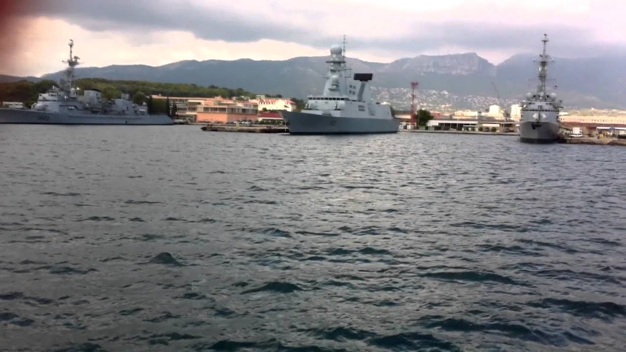 visite de la rade de toulon