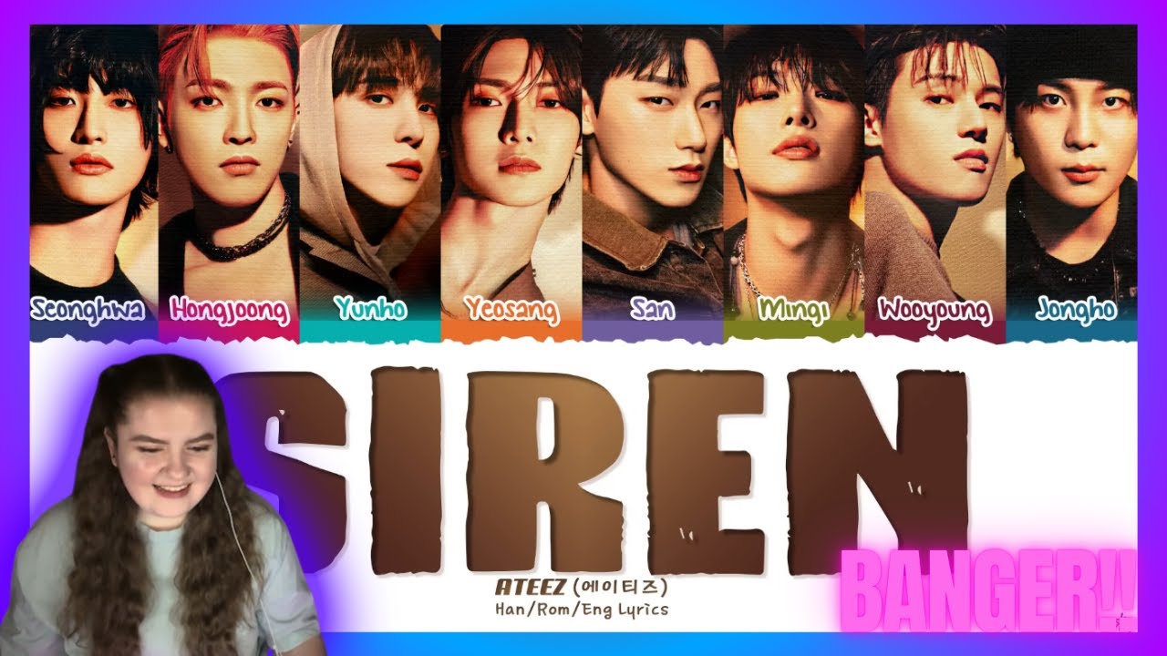 REACTING TO ATEEZ(에이티즈) - 'Siren’ FOR THE FIRST TIME!! - BANGER?!