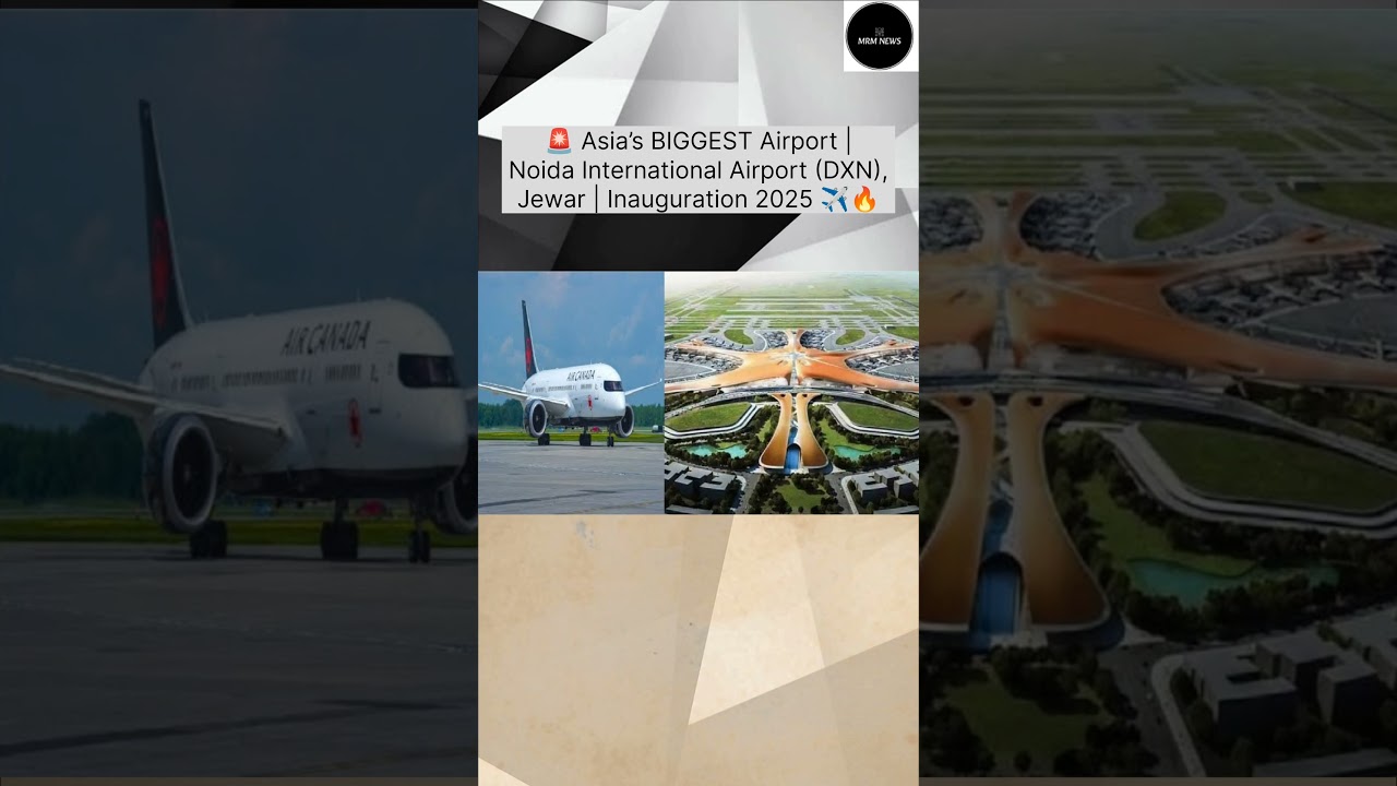 Asia&rsquo;s BIGGEST Airport | Noida International Airport Jewar | finally aa gaya #DXN #JewarAirport