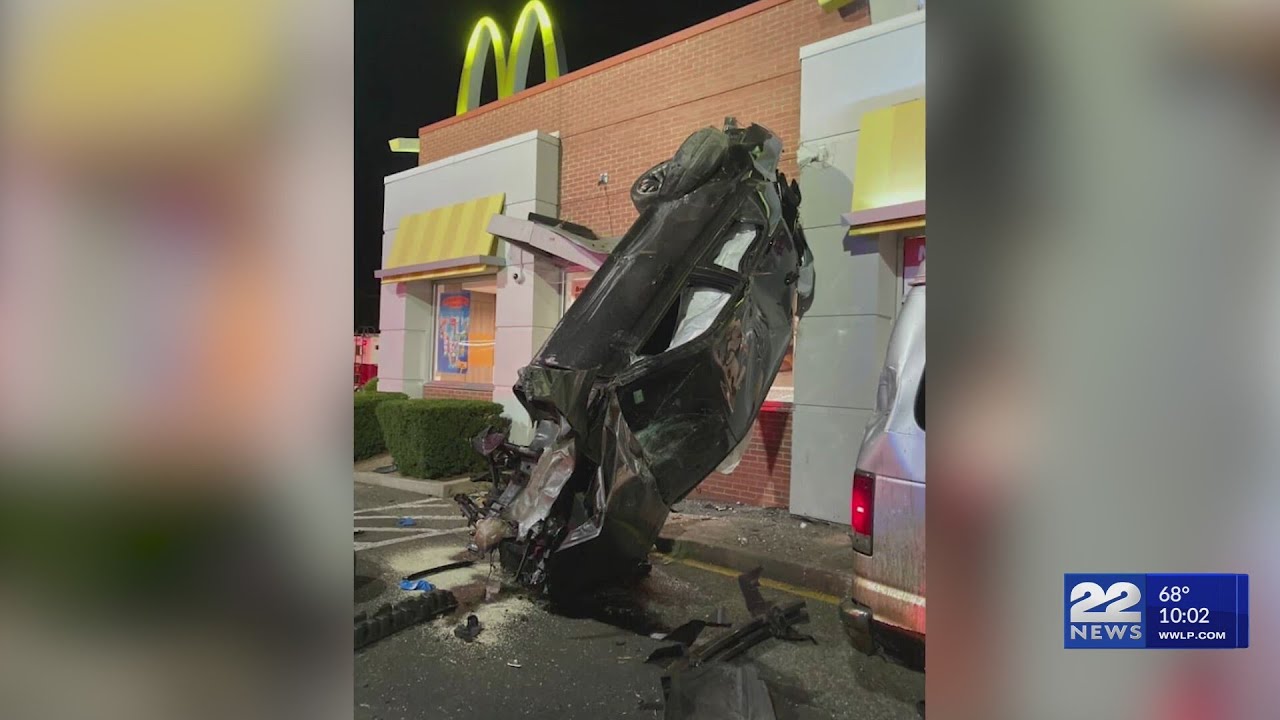 McDonald's on Boston Road temporarily closed following car crash