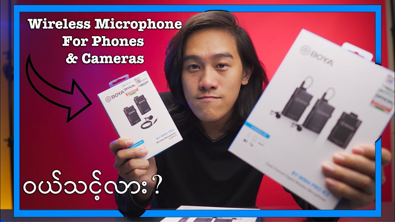 Boya Wireless Lav Mic for PHONES? - Unboxing & Audio tests!