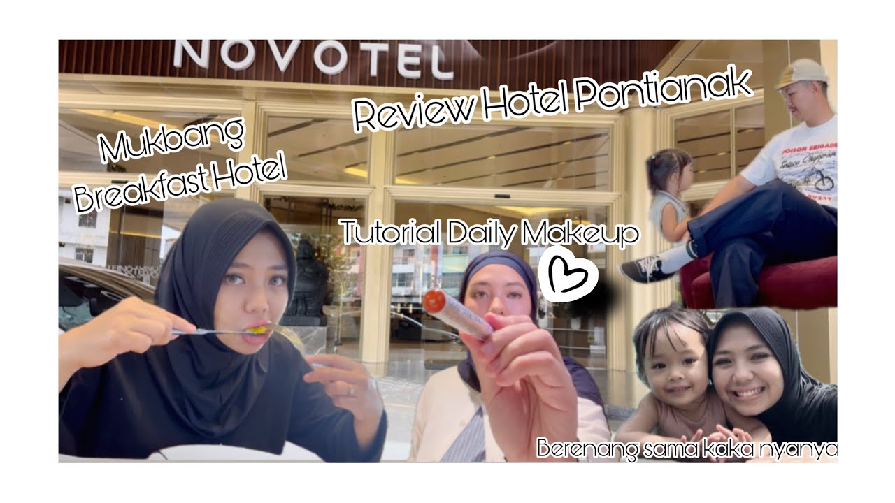 Review Novotel Pontianak Room Tour,Fasilitas & Sarapan Buffet,Buat yg mau ke Pontianak Wajib nonton!