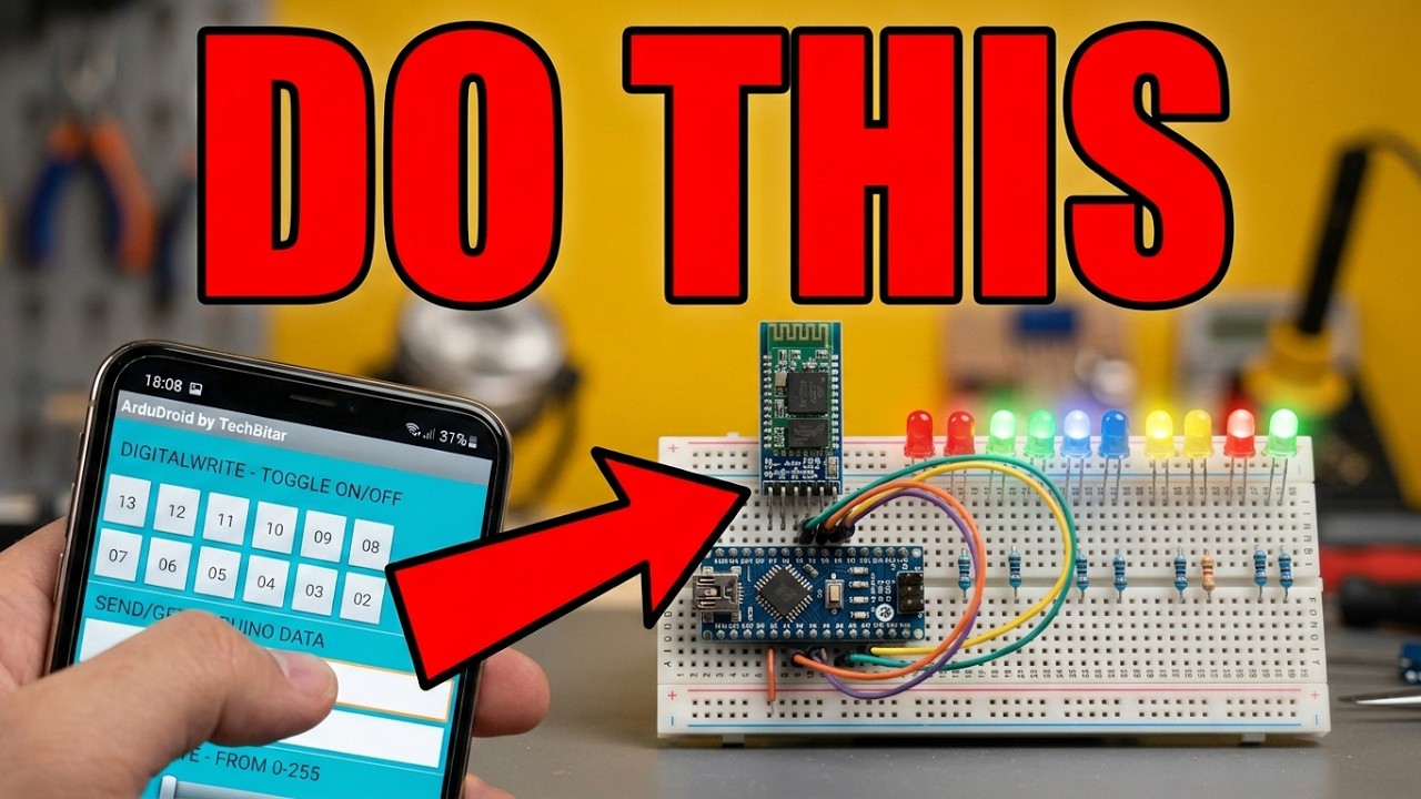 Turn ON-OFF electric appliance using Arduino Bluetooth HC-06 (with code)