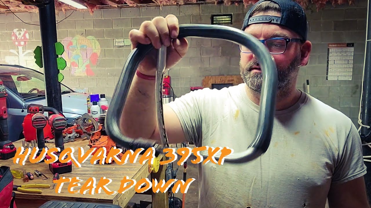 Husqvarna 395xp / Tear down ( Part 1 )