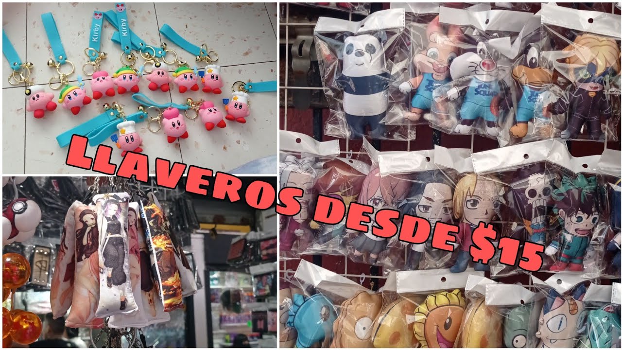 Peluches de anime a $15, llaveros de Dakimakura, exhibidores para tu mercanc&iacute;a y mucho m&aacute;s!