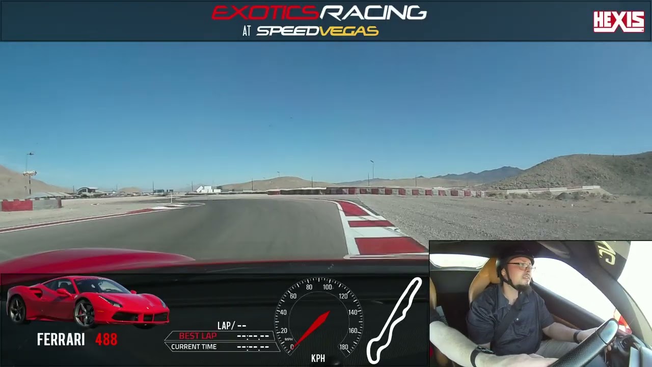 Driving a Ferrari 488