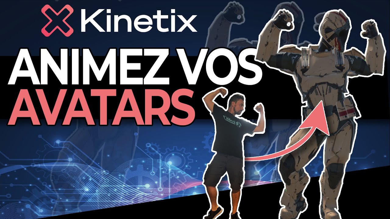 Créez et monétisez vos animations grâce à Kinetix et #unity !
