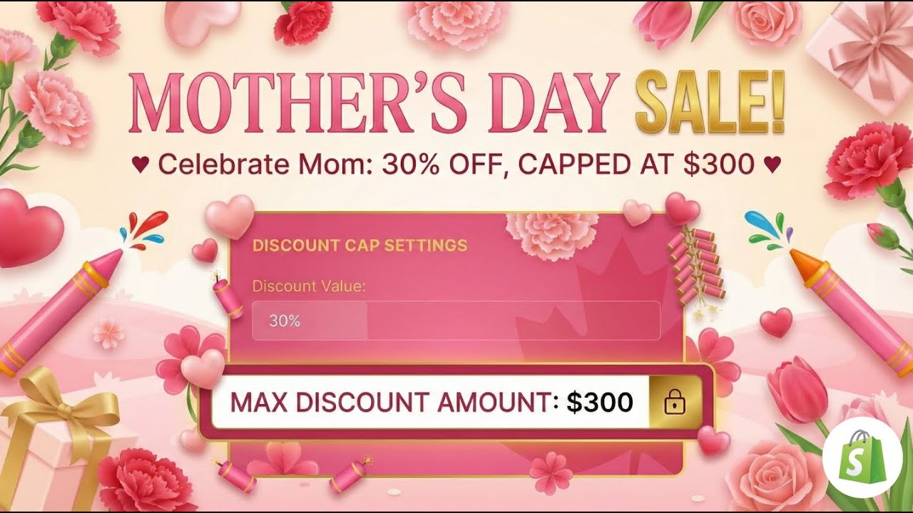 How to Cap Shopify Discounts for UK Mother’s Day Sales