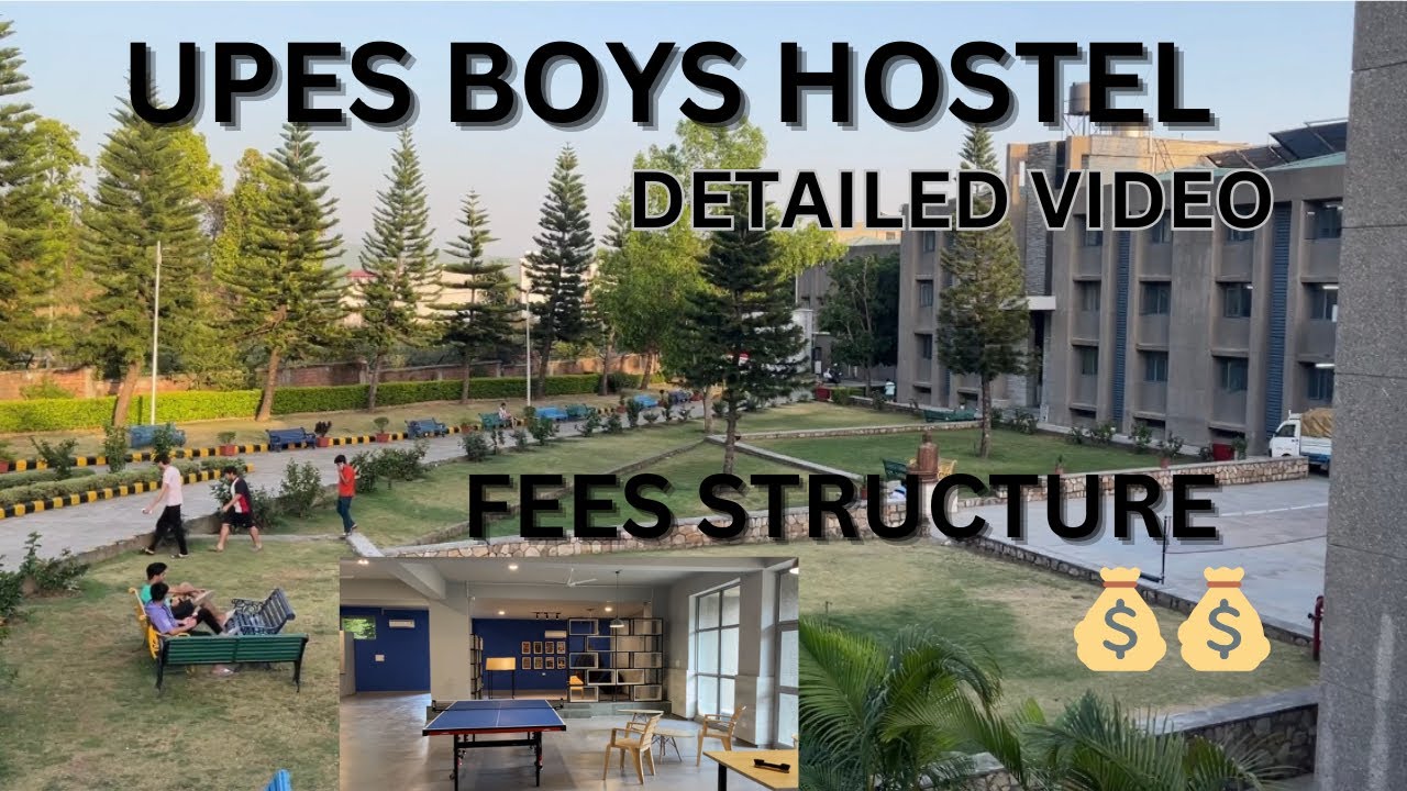 UPES BOYS HOSTEL || CAMPUS HOSTEL || TOUR VIDEO || UPES DEHRADUN || VLOG-41 ||