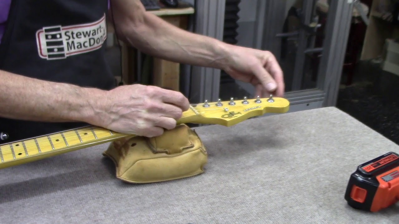 Guitar Tuning Peg Maintenance