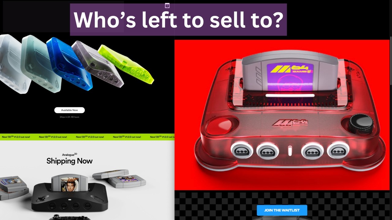 Analogue 3D Prototype Colorways Still In Stock — Did They Exhaust The Market?