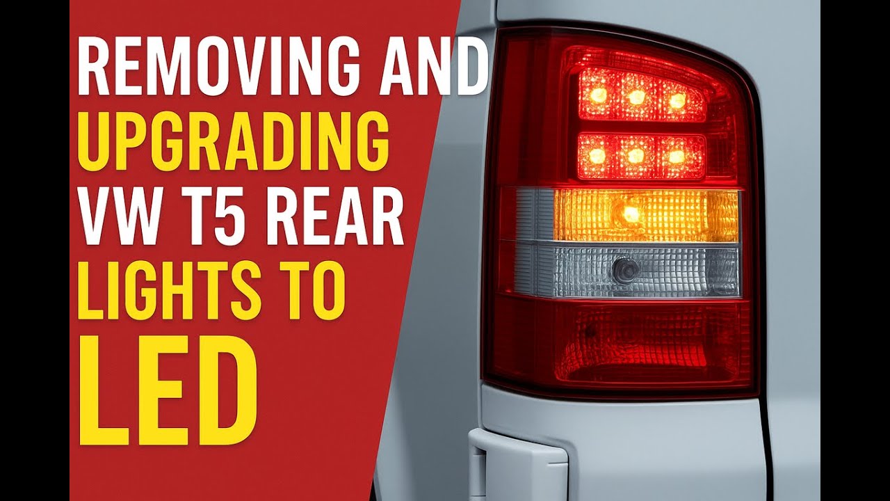 Upgrading VW T5 Rear Lights to LED