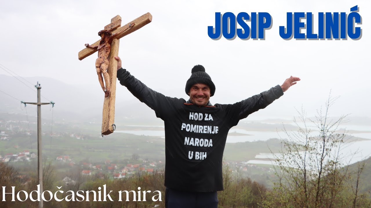 Poruka mira stigla na Šćit: Josip Jelinić završio svoje hodočašće kroz BiH