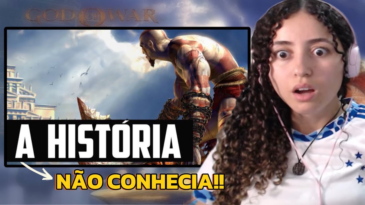 Reagindo a Sessão Spoiler - A HISTÓRIA DE GOD OF WAR 😳