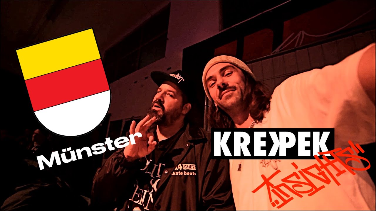 Krekpek INSIGHTS 16 - Spüre Diese Tour: Münster mit MC Rene & Figub Brazlevic | 