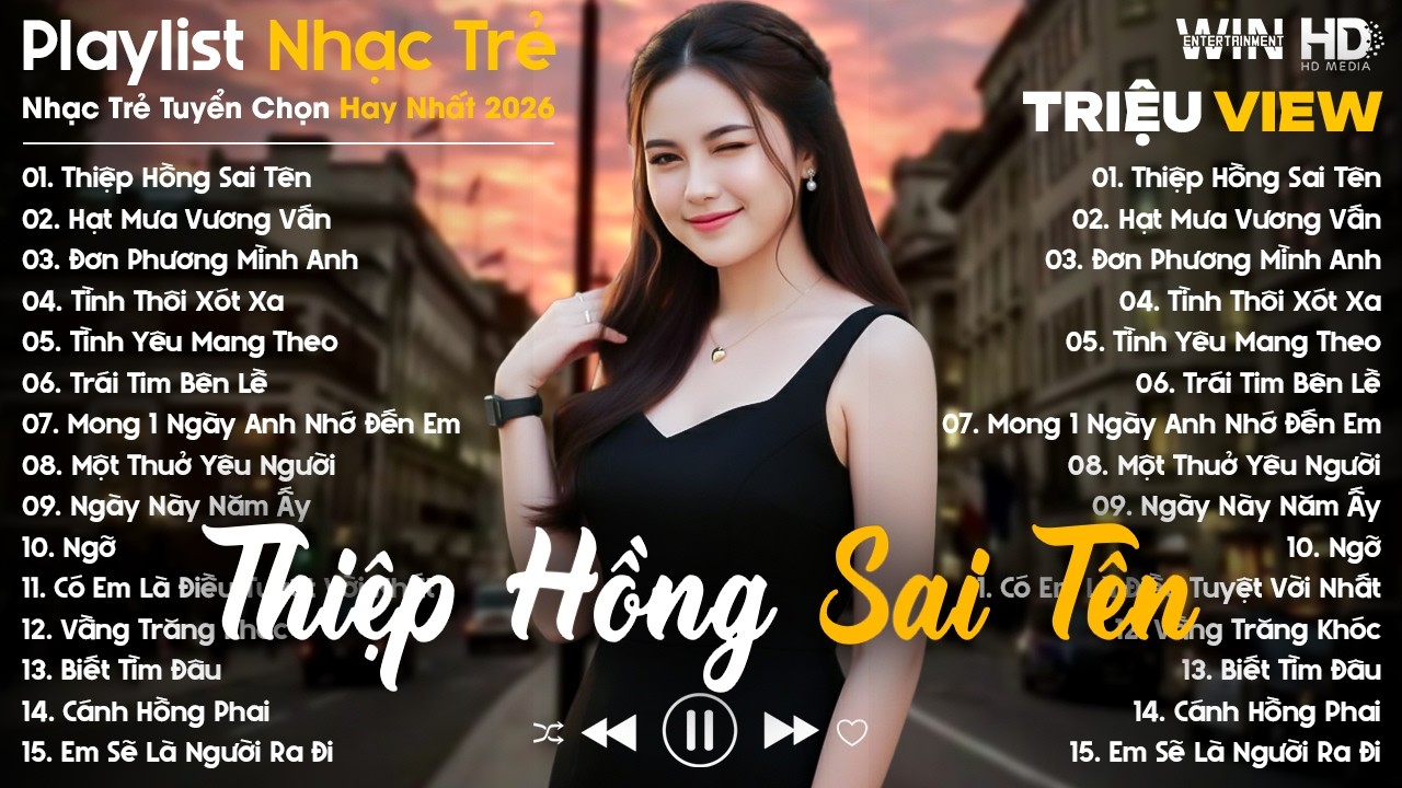 Thiệp Hồng Sai Tên, Hạt Mưa Vương Vấn... - Nhạc Trẻ Ballad Tâm Trạng Hot TikTok TRIỆU VIEW