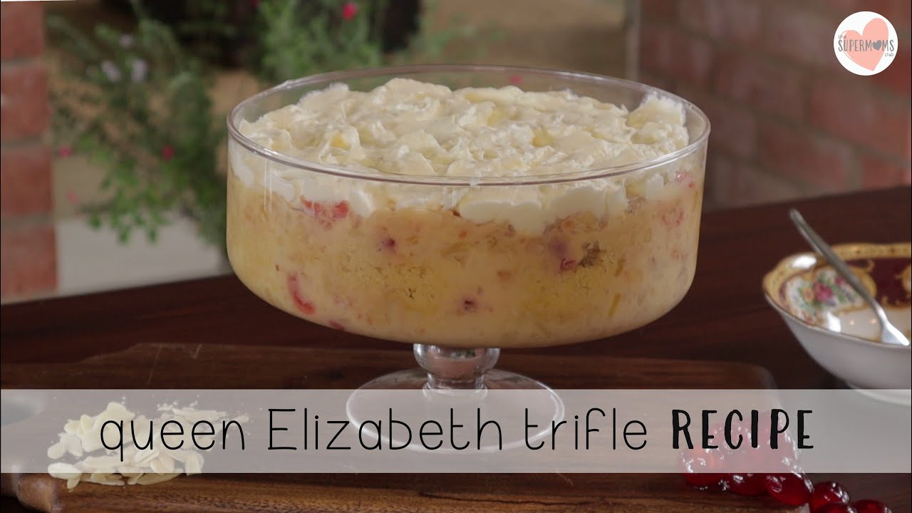 A Royal Trifle Recipe - thesupermomsclub.com - Baking Vlog E26