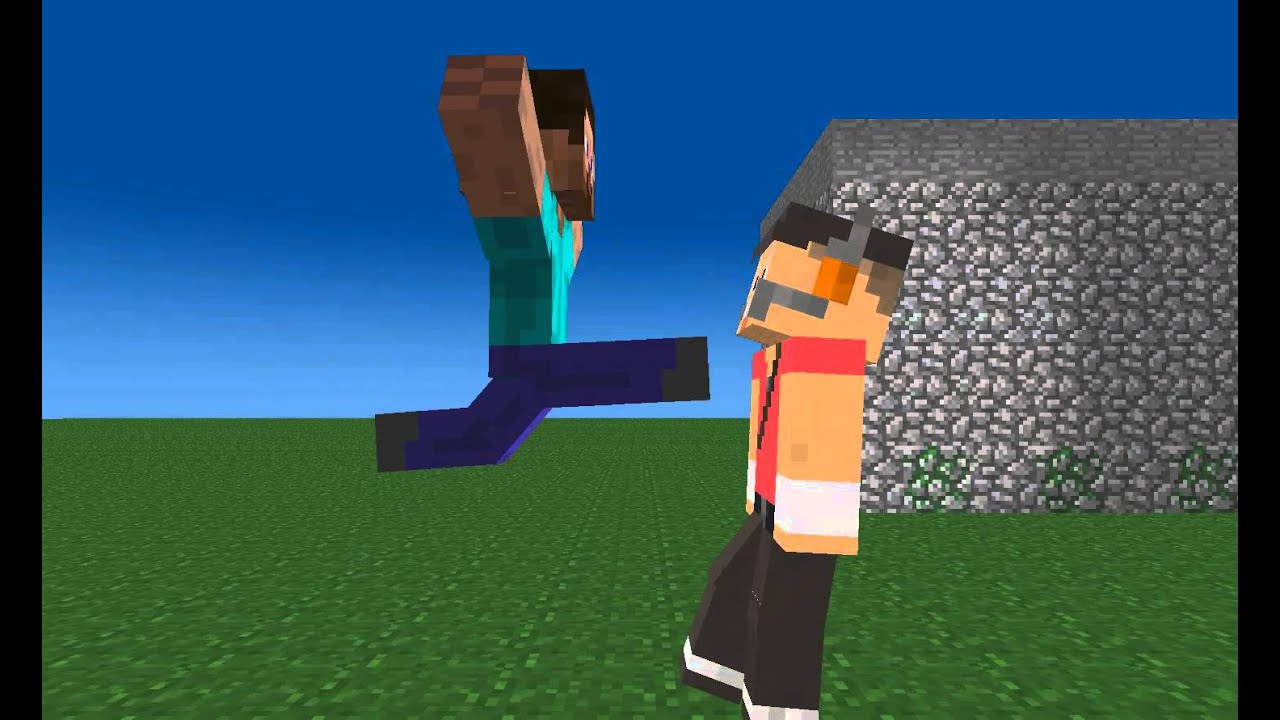Minecraft Matrix Kick Animation