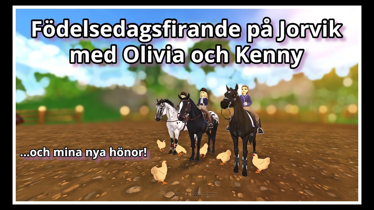 Födelsedagsfirande med Olivia och Kenny (+alla rätta svar på alla tipspromenader!)