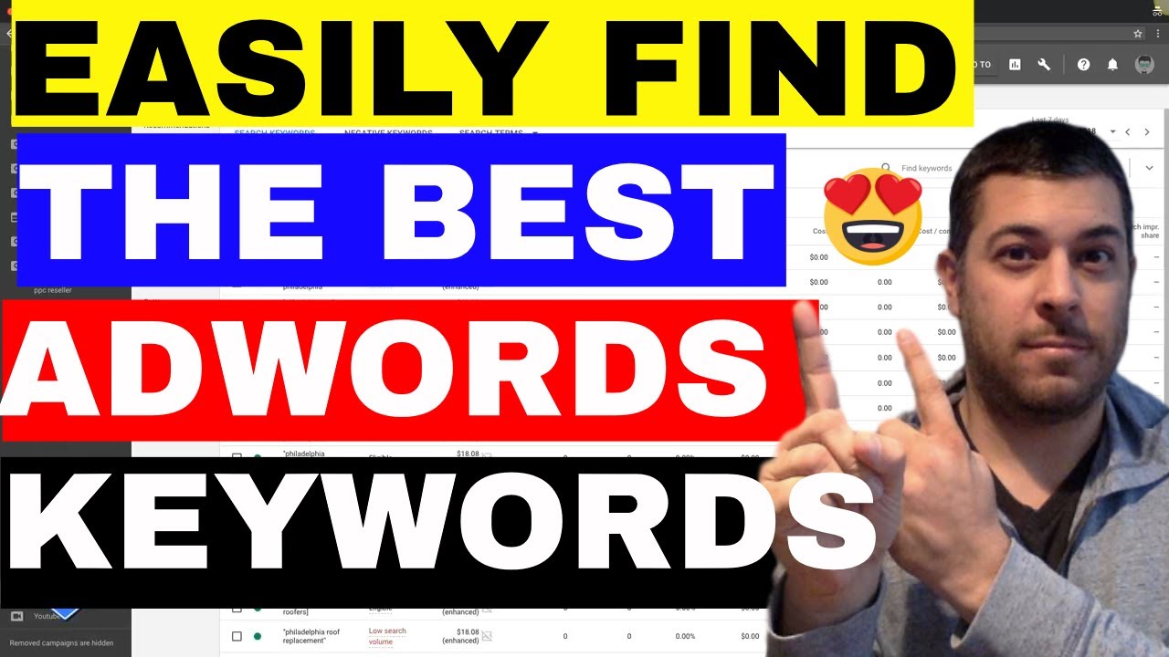 Keywords Adwords 🔥 How To Find The BEST Keywords For Adwords Tutorial
