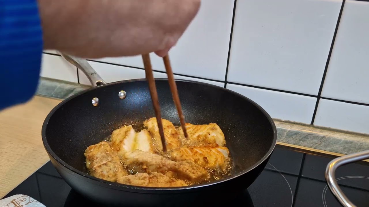 Cá tẩm bột rán, thơm ngon #food#cookingi